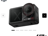 The DJI Action 5 Pro will feature a 40MP f/2.8 lens with a 155-degree FOV. (Image source: @JasperEllens on X/Twitter)