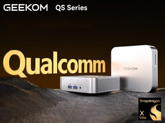 The Geekom QS1 Pro will reportedly feature the Snapdragon X Elite X1E-80-100 (Image source: 孤城Hardware - edited)
