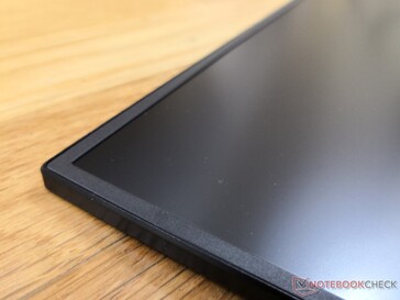 Narrow bezels on three of the four sides
