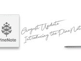 The PineNote has a large e-ink display. (Image source: PINE64)