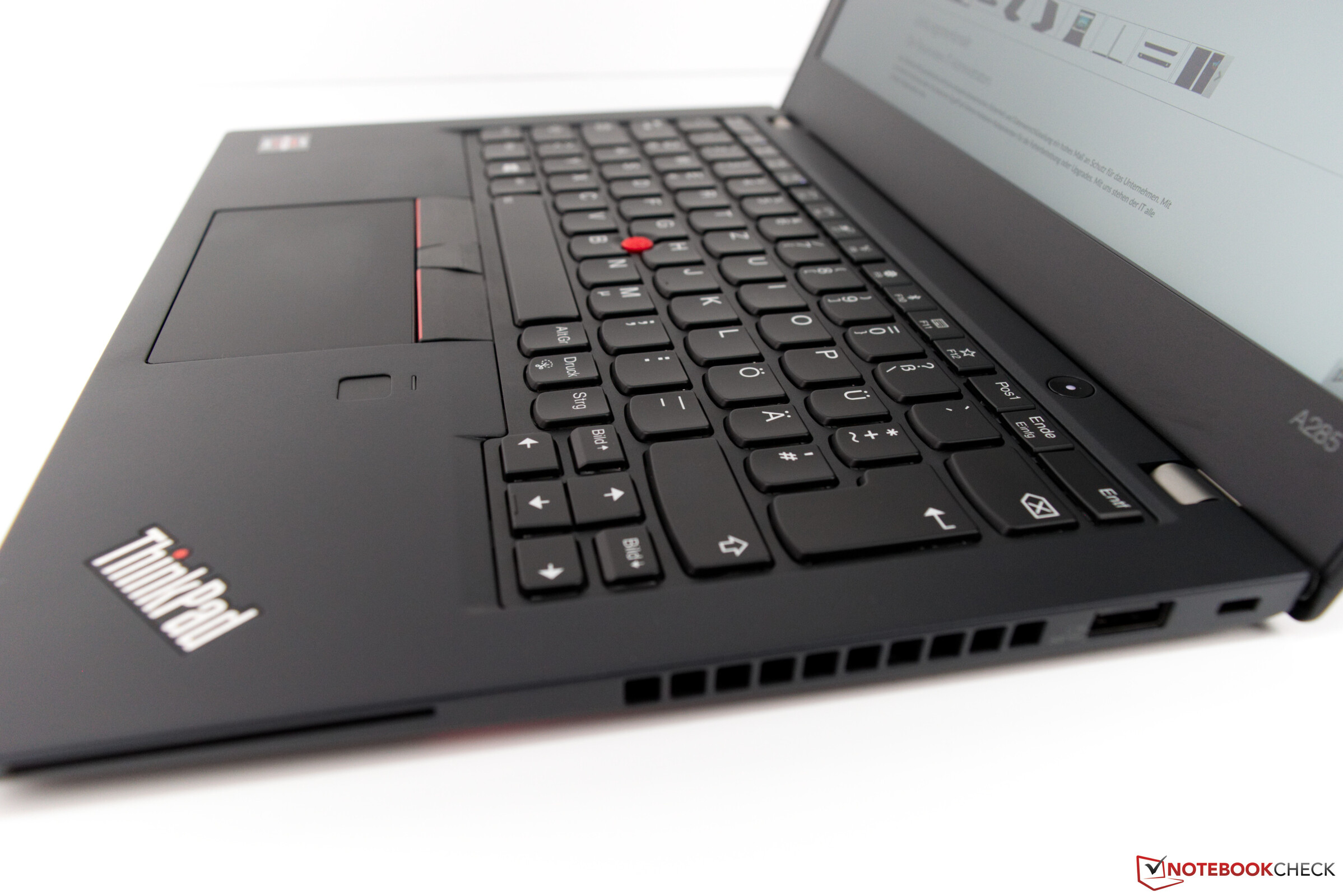 Lenovo ThinkPad A285 (Ryzen 5 Pro, Vega 8, FHD) Laptop Review ...