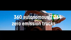 The T 264 mining trucks will get 1.9 MWh batteries (Image source: Liebherr)