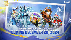 The new Marvel Rivals Winter Celebration update will also include &#039;Jeff’s Winter Splash Festival&#039; - a whole new game mode. (Image source: Marvel Rivals)