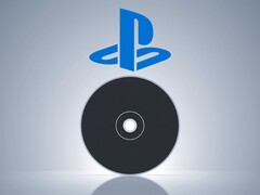 A blank PS5 disc shown below PlayStation logo