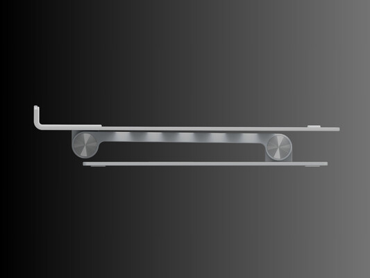 Razer Adjustable Laptop Stand folded (Image source: Razer PR)