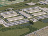 Render of Meta's Louisiana data center. (Image soure: Meta)