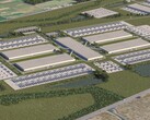 Render of Meta's Louisiana data center. (Image soure: Meta)
