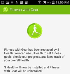 Samsung pulls out Fitness with Gear app