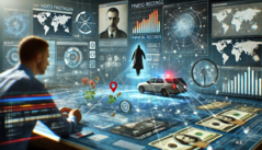 Detectives can use AI to analyze years' worth of data for old unsolved cases. (Image source: Dall-E 3)