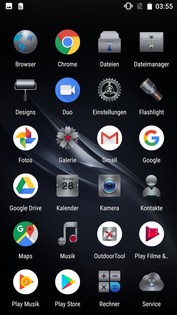 Default app drawer