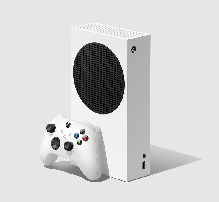 The Series S will come in Robot White with the new Xbox Wireless Controller. (Source: Microsoft)