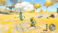 Combat in The Legend of Zelda: Tears of the Kingdom Switch 2 version (Image source: Nintendo of America)