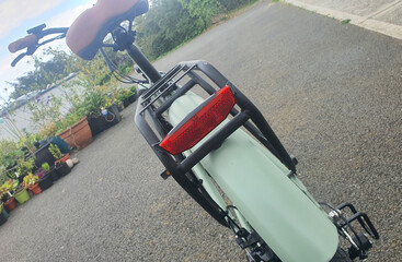 Rear light on the Touroll B2 e-bike