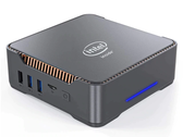 The GK3V is a compact mini-PC with three video outputs. (Image source: WooYi)