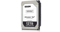 WD 12 TB HGST Ultrastar He12 WD 12 TB HGST Ultrastar He12 Helium 7200 RPM Enterprise HDD now shipping