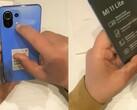 Screenshots from the Mi 11 Lite 4G hands-on video. (Image source: Tecnosell)
