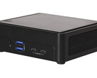 The NUC Ultra 100 BOX series will be some of the first mini-PCs available with Intel Meteor Lake-H processors. (Image source: ASRock)