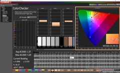 ColorChecker after calibration