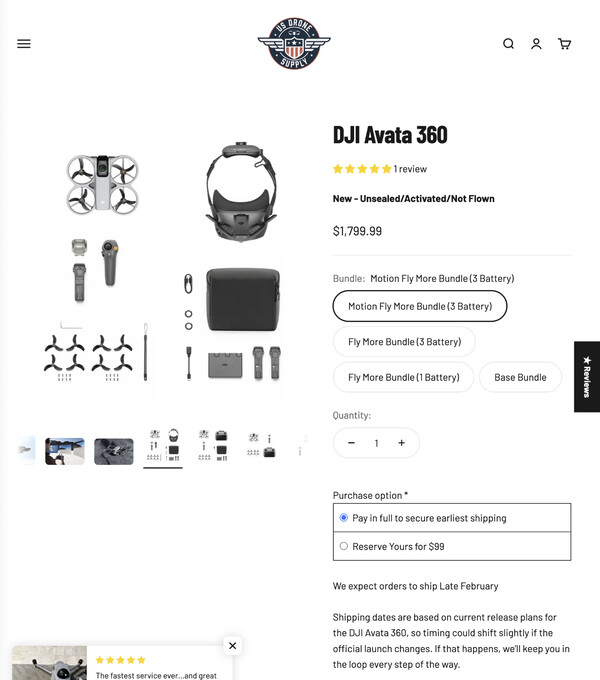 (Image source: US Drone Supply)