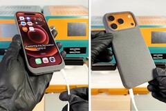 This protective cover gives the Apple iPhone 17 Pro a Lightning connection.