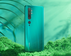 The Mi Note 10 Lite will likely a similar camera arrangement to the Mi Note 10, pictured. (Image source: Xiaomi)