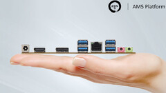 ASRock X600TM-ITX is the first Thin Mini-ITX board with AM5 socket (Image source: ASRock [edited])