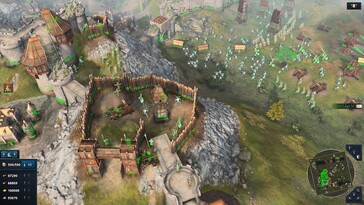 Pictured: A gameplay screenshot from Age of Empires IV: Anniversary Edition.