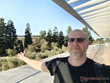 The complimentary selfie from the 2nd floor.