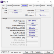 CPU-Z - Memory