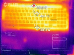 heat development front (idle)