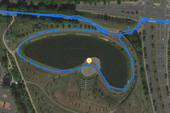 GPS test: Blackview BV5800 Pro – Around a lake