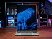 The Lenovo ThinkBook Concept Flip with its fully extended foldable display. (Image source: Lenovo)