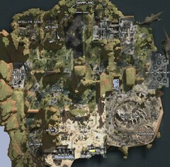 This is the Apex Legends/Titanfall battle royale map that was leaked on Reddit in 2018. (Source: Reddit - u/hiticonic) This is the Apex Legends/Titanfall battle royale map that was leaked on Reddit in 2018. (Source: Reddit - u/hiticonic)
