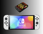 Nintendo Switch OLED pictured below MIG Switch (Image source: Amazon with edits)