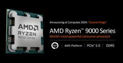 AMD&#039;s Ryzen 9000 desktop processors will go on sale next month (image via AMD)