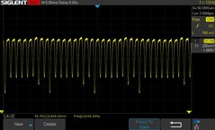 100% brightness: 60 Hz PWM (60 Hz refresh rate)