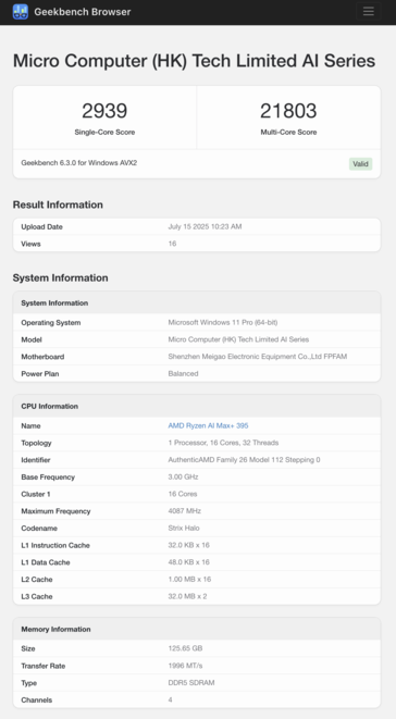(Image source: Geekbench)