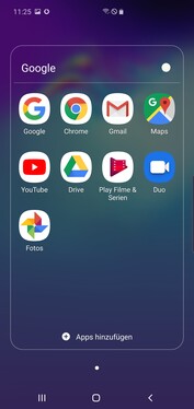 Preinstalled Google apps