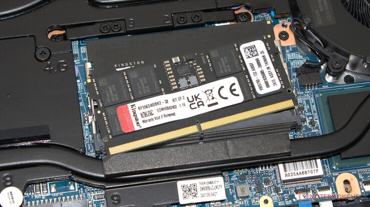 The RAM runs in dual-channel mode.