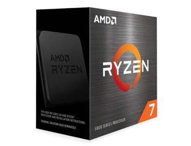 The AMD Ryzen 7 5800X is a great CPU, but be warned that AMD didn't even bother to try fit a cooler into that skinny box. (Image source: AMD)