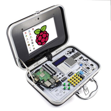 All the electronics and sensors are visible so users can see exactly what is going on.