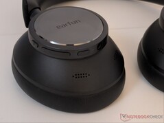 Physical controls on the right earcup.