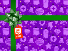 Epic Games' next Mystery Game giveaway contains no clues about its contents. (Image source: Epic Games Store)