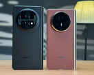 The Oppo Find N5 and Honor Magic V5 from left to right. (Image source: Kingmi Mobile - edited)