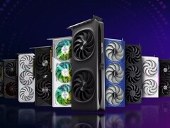 Artistic render of Intel Arc Battlemage GPUs. (Image source: Intel)