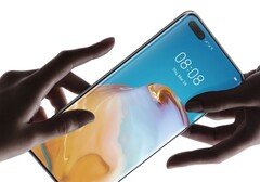 The display of the P40 Pro was supplied by BOE and LG. (Source: Huawei)
