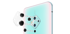 The Vivo S5&#039;s &quot;diamond&quot; camera. (Source: Vivo)