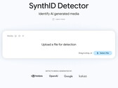 Google SynthID Detector website