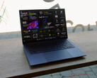 The Acer Swift X 14 AI will be available from July with a starting price of €1,999. Pictured: the laptop. (Image source: Notebookcheck)
