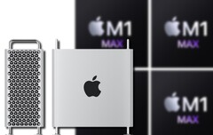 The Apple Silicon Mac Pro will apparently utilize M1-extension chips rather than M2-generation processors. (Image source: Apple - edited)
